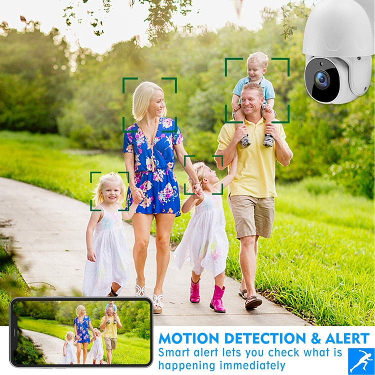 Tuya QX45 1080P Full HD IP65 Waterproof 2.4G Wireless IP Camera, Support Motion Detection & Two-way Audio & Night Vision & TF Card, AU Plug, Support Motion Detection Tuya QX45 1080P Full HD IP65 Waterproof 2.4G Wireless IP Camera, Support Motion Detection & Two-way Audio & Night Vision & TF Card, AU Plug, Support Motion Detection